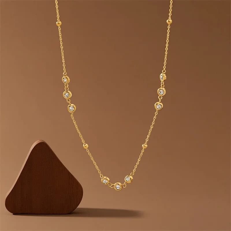 Sparkling Zirconia Necklace for Women