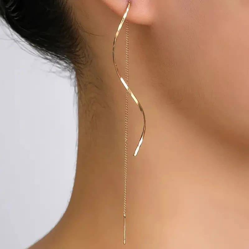 Heart Stud Piercing Earrings, Stainless Steel