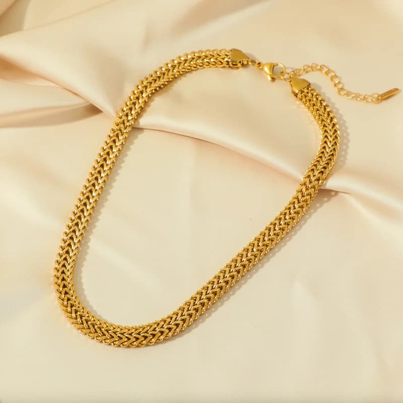 Layered Long Chain Necklace