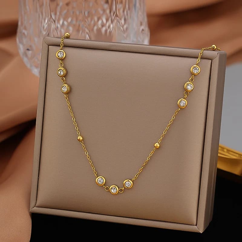 Sparkling Zirconia Necklace for Women