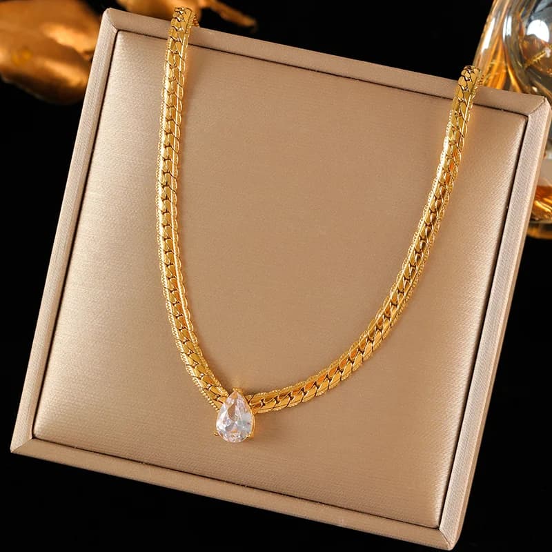 Sparkling Zirconia Necklace for Women
