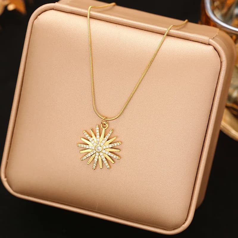 Sparkling Zirconia Necklace for Women